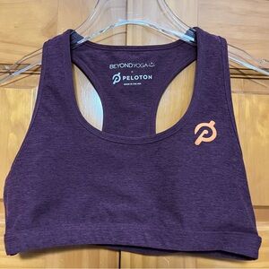 Beyond Yoga x Peloton Wine Sport Bra Size Medium